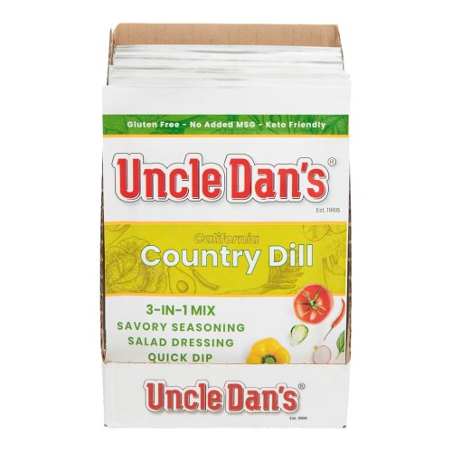 Uncle Dans California Country Dill Dressing, Dip, &Amp; Seasoning M