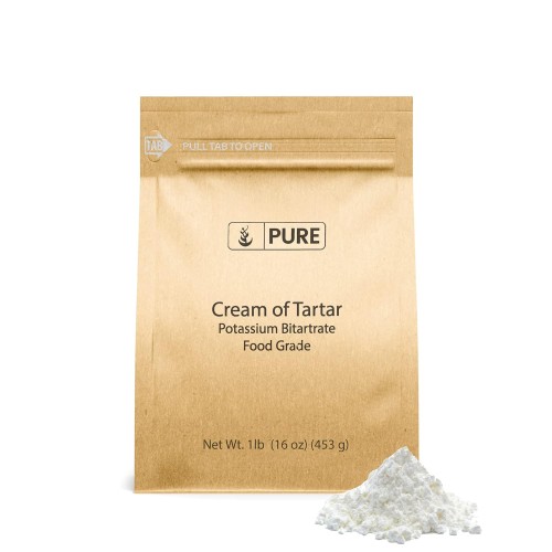 Cream Of Tartar 1 Lb. By Pure Organic Ingredients, Eco-Friendl