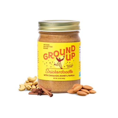 Ground Up Pdx, Nut Butter Almond Cashew Cinnamon Snickerdoodle,