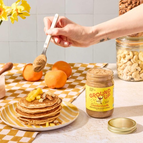 Ground Up Pdx, Nut Butter Almond Cashew Cinnamon Snickerdoodle,