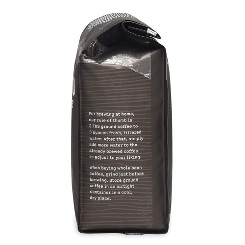 Allegro Coffee Half Caff, French Roast Ground Coffee, 12 Oz