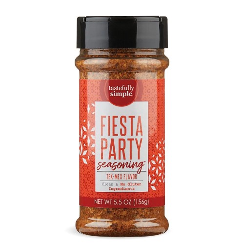 Tastefully Simple Fiesta Party Mexican Seasoning, No Msg, Great