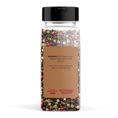Rainbow Peppercorn Blend, By Unpretentious Baker, Premium