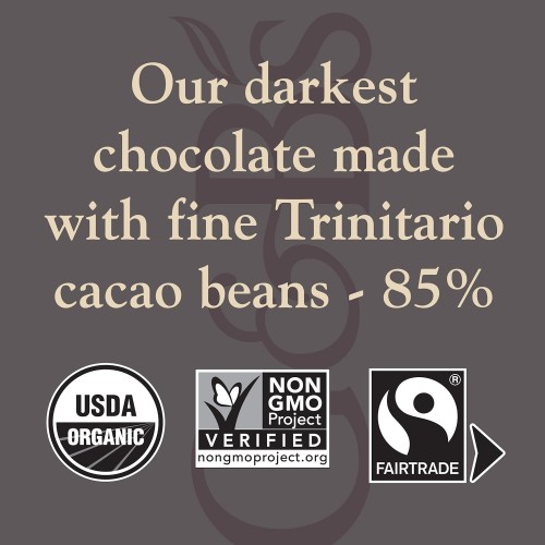 Green &Amp; Blacks Organic Dark Chocolate Bar, 85% Cacao, Easter Ch