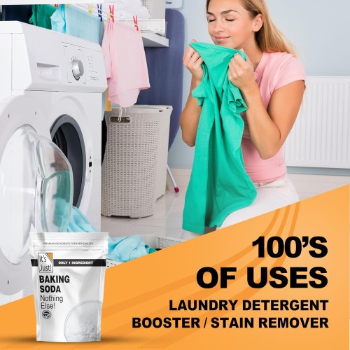 Its Just - Baking Soda, 100% Pure Sodium Bicarbonate, Aluminum