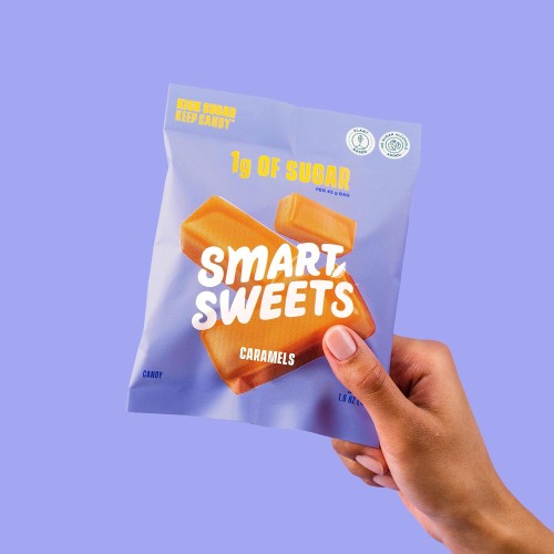 Smartsweets Caramel Candies, Creamy Candy With Low Sugar 1G, L