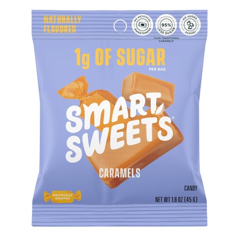 Smartsweets Caramel Candies, Creamy Candy With Low Sugar 1G, L