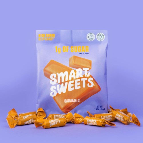 Smartsweets Caramel Candies, Creamy Candy With Low Sugar 1G, L