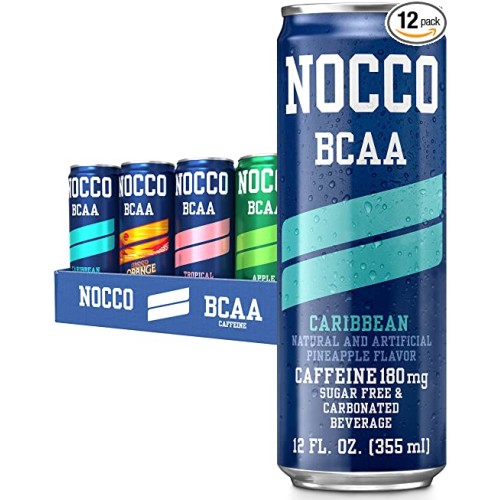Nocco Bcaa Variety Pack 12 X 12 Fl Oz Carbonated, Zero Sugar, Lo Nocco Bcaa Variety Pack 12 X 12 Fl Oz Carbonated, Zero Sugar, Lo