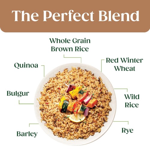 Seeds Of Change Organic Seven Whole Grains 8.5 Ounce Pack Of 12