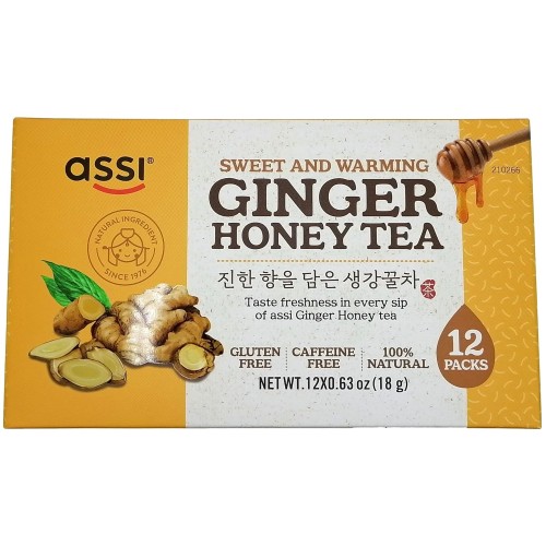 Instant Ginger Tea With Honey - 12 Bags X 0.63Oz