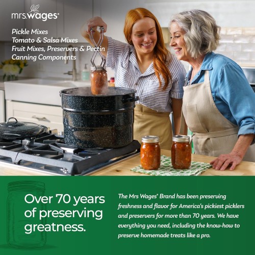 Mrs. Wages Lite Home Jell Fruit Pectin, 1.75-Ounce Pouches Pack