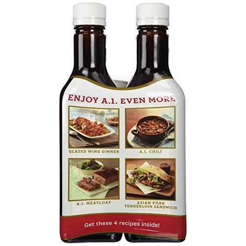 A-1 Steak Sauce, Original, 2 Packs Of 15 Oz Glass Bottles Pack