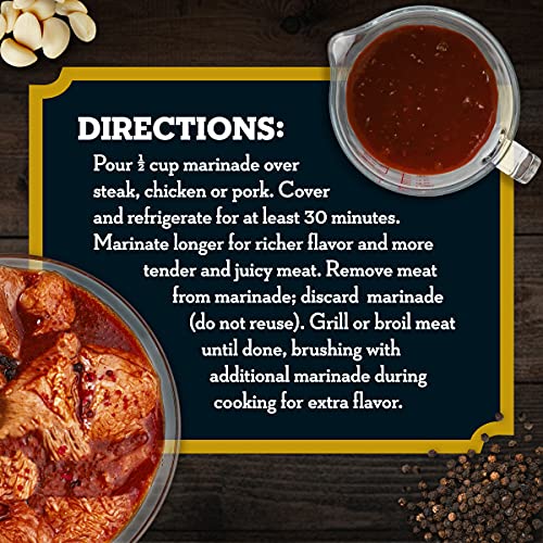 A.1. Steakhouse New York Marinade 16 oz Bottles, Pack of 6