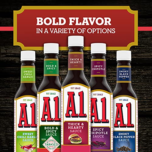 A.1. Thick &Amp; Hearty Steak Sauce 10 Oz Bottles