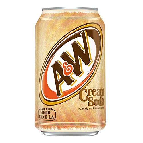 A&Amp;W Cream Soda, Made With Aged Vanilla, 12 Fl Oz Can, Pack Of 1