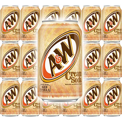 A&Amp;W Cream Soda, Made With Aged Vanilla, 12 Fl Oz Can, Pack Of 1