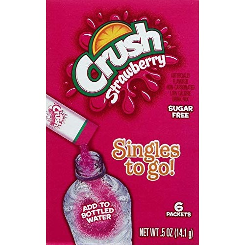 A&Amp;W Root Beer &Amp; Strawberry Crush Singles To Go Drink Mix Combo