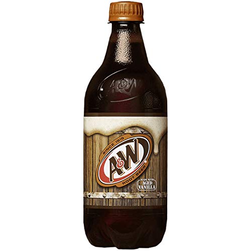 A&Amp;W Root Beer, 20 Fl Oz Bottle, Pack of 8, Total of 160 Fl Oz