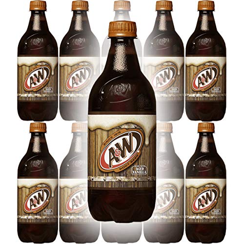 A&Amp;W Root Beer, 20 Fl Oz Bottle, Pack of 8, Total of 160 Fl Oz