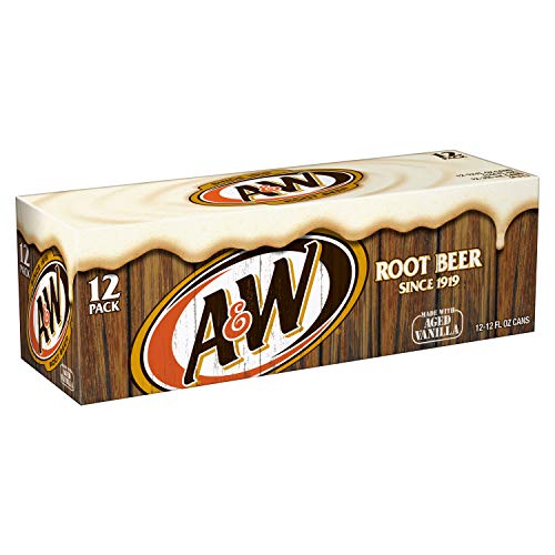 A&Amp;W Root Beer, 12 Fl Oz Cans Pack Of 12