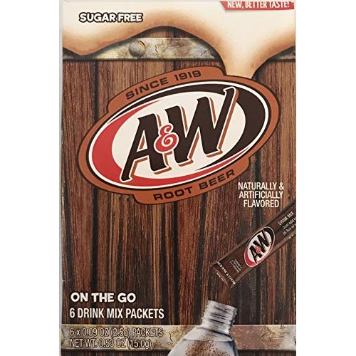 A&Amp;W Singles To Go Powder Packets - Sugar Free, Non-Carbonated Ro
