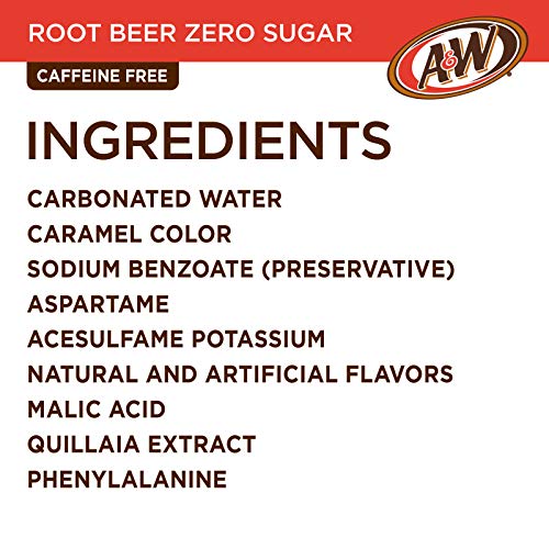 Diet A&Amp;W Root Beer, 12 Fl Oz Cans, 12 Count