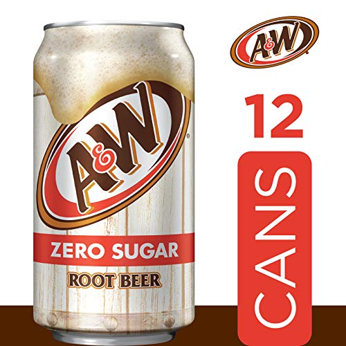 Diet A&Amp;W Root Beer, 12 Fl Oz Cans, 12 Count