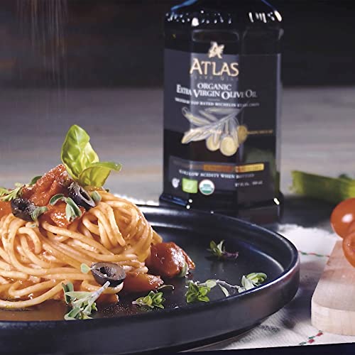 Atlas 750 Ml Organic Cold Press Extra Virgin Olive Oil With Poly