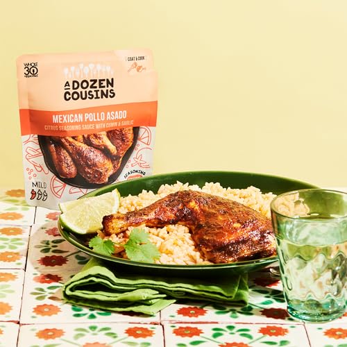 A Dozen Cousins Entrée Seasoning Sauce Marinade - Coat and Cook,...