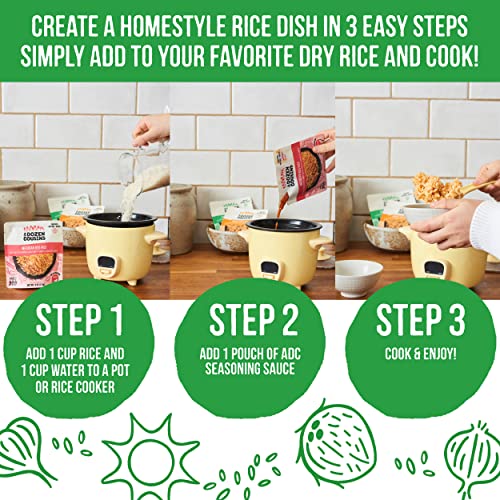 A Dozen Cousins Rice Seasoning Sauce Packets - Season And Prepar