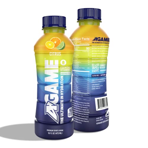 A-GAME Sports Drink, Citrus, The Ultimate Hydration Sports Bever...