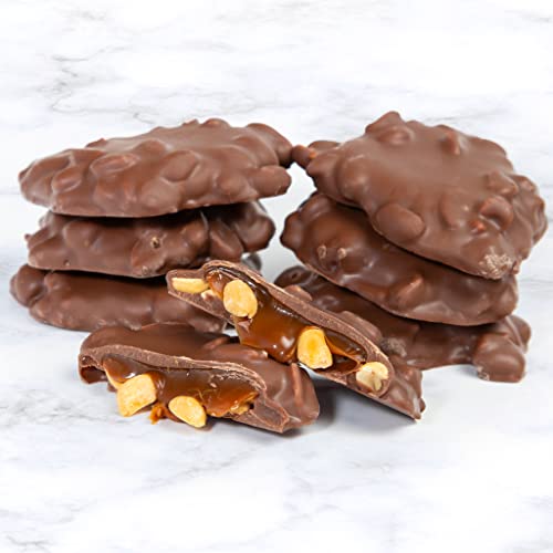 5 Lb Milk Chocolate Large Caramel Peanut Clusters
