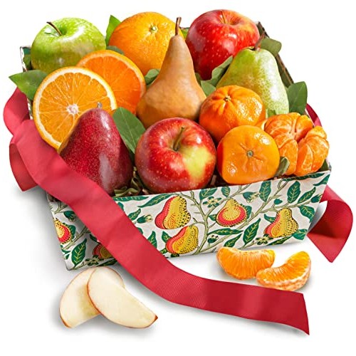 A Gift Inside Fresh From The Farm Fruit Gift Basket