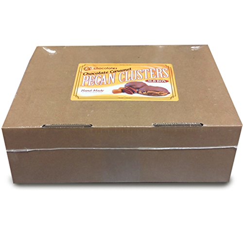 Golden State Fruit Bulk Pecan Clusters, Milk Chocolate Caramel,