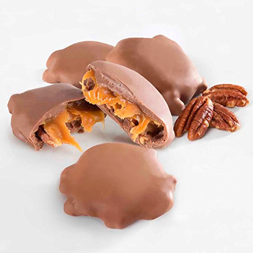 Golden State Fruit Bulk Pecan Clusters, Milk Chocolate Caramel,