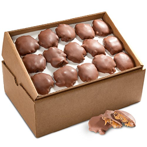Golden State Fruit Bulk Pecan Clusters, Milk Chocolate Caramel,