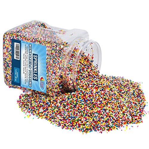 A Great Surprise Rainbow Nonpareils Sprinkles - Non Pareil Sprin