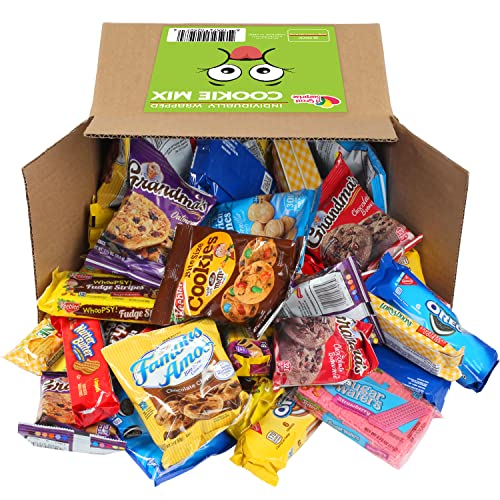 Cookie Variety Pack Assortment - 25 Pack - Assorted Individually...