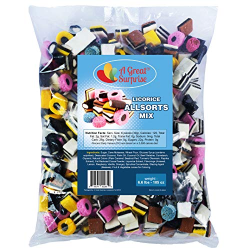 Licorice Candy - Licorice Allsorts Candy - Allsorts Licorice - E