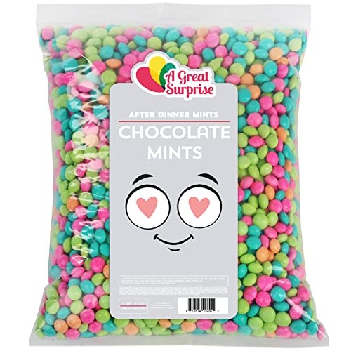 Pastel Easter Candy - Chocolate Mints - After Dinner Mints - Pas