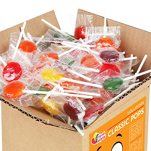Lollipops - Classic Lollipops - Candy Suckers - Assorted Flavors