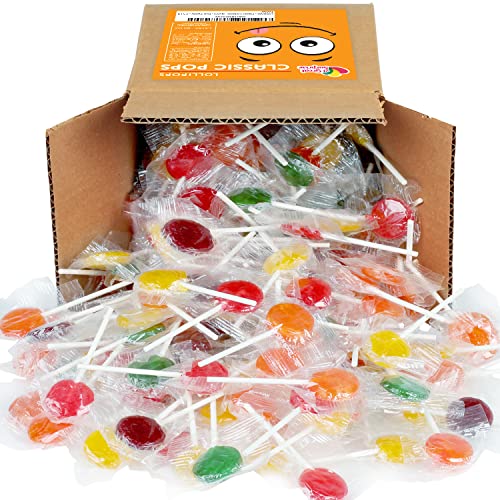 Lollipops - Classic Lollipops - Candy Suckers - Assorted Flavors
