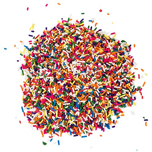 Sprinkles Rainbow Topping In Resealable Container, 2.2 Lb Bulk C