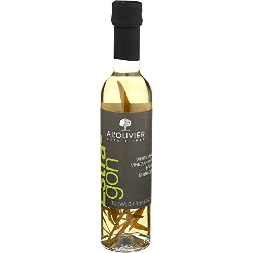 A L Olivier, Vinegar White Wine Tarragon, 8.4 Fl Oz