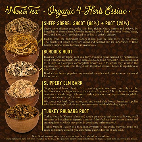 Essiac Tea 32 Fl Oz | A Nurses Tea | Rn-Owned Company | Sheep S