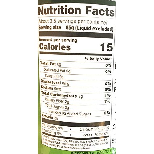 Aroy-D Bamboo Shoot Tips In Water 19 Oz2 Pack