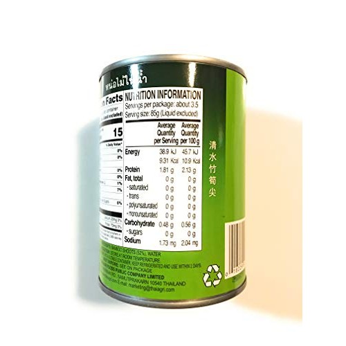 Aroy-D Bamboo Shoot Tips In Water 19 Oz2 Pack