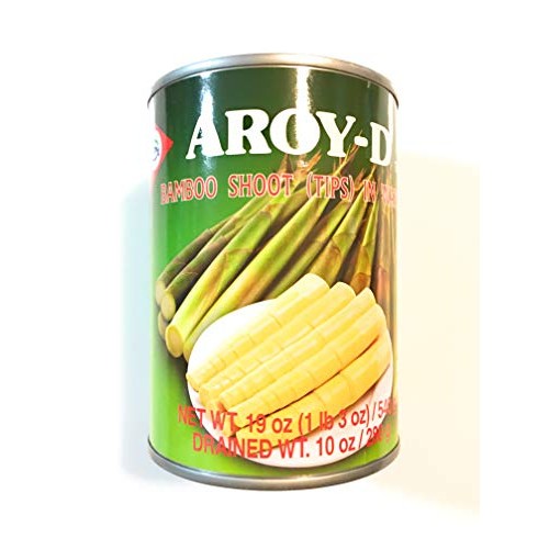 Aroy-D Bamboo Shoot Tips In Water 19 Oz2 Pack