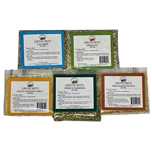 A Spice Above A Blend Above Best Sellers Dip Mix - Cucumber, Lem...